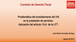 Comisión Derecho Fiscal