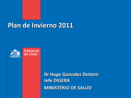 Slide 1 - Ministerio de Salud