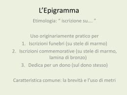 L`Epigramma