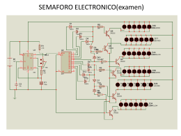 SEMAFORO ELECTRONICO(examen)