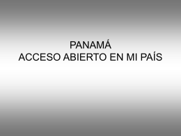 Panama_ARAP_INEC