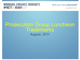 Prosecution Group Luncheon