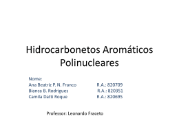 Hidrocarbonetos Aromáticos Polinucleares