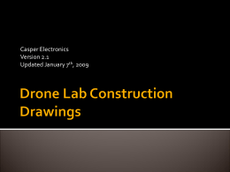 Drone Lab Construction Drawings