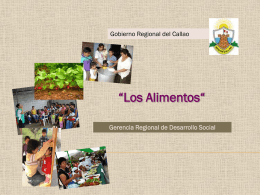Diapositiva 1 - Gobierno Regional del Callao