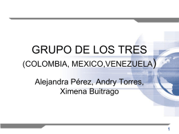 grupo de los tres (colombia, mexico,venezuela)