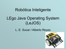LEgo Java Operating System (LeJOS)