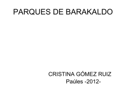 PARQUES DE BARAKALDO