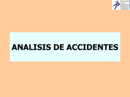 ANALISIS DE ACCIDENTES