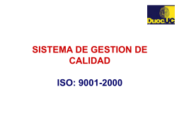 Presentación ISO 9000