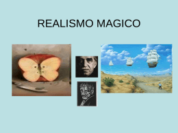 REALISMO MAGICO