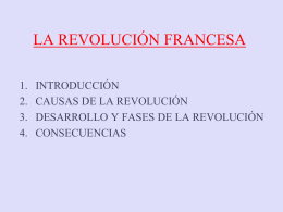 desarrollo de la revolución francesa