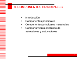 Componentes Principales