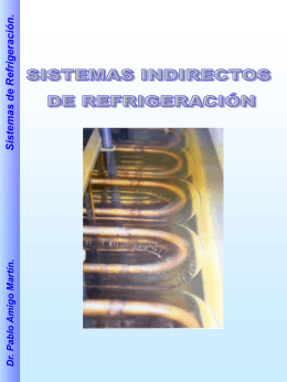 sistemas indirectos de refrigeracion