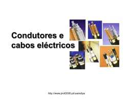 Condutores e cabos eléctricos