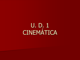 UD 1: Cinemática