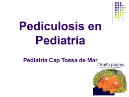 Pediculosis en Pediatría