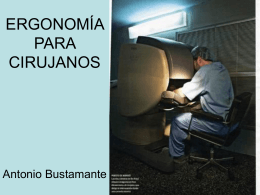 Diapositive 1 - Antonio Bustamante :::: Arquitecto :::: Ergonomo