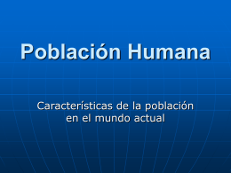 Población Humana