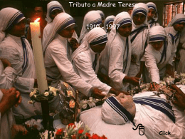 Tributo a la Madre Teresa de Calcuta