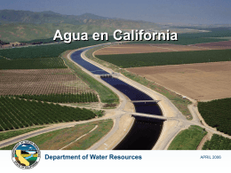 Agua en California Part 1