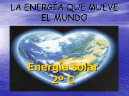 La energía que mueve el mundo
