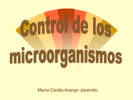 Control de los microorganismos