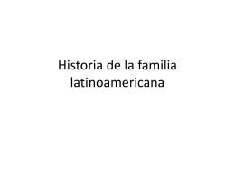 La familia en Latinoamérica