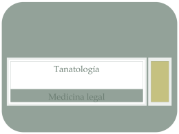 tanatologia 1 - Tele Medicina de Tampico