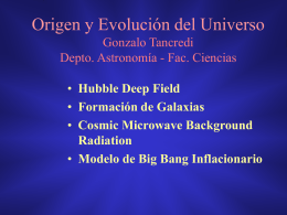 Origen y Evolucion del Universo