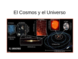 El Cosmos y el Universo