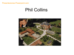 Phil Collins - Presentaciones Power Point