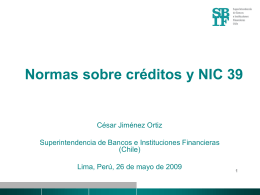 Diapositiva 1 - Superintendencia de Banca y Seguros