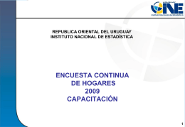 Diapositiva 1 - Instituto Nacional de Estadística