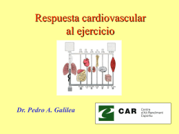 Respuesta cardiovascular al ejercicio