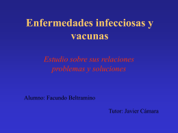 Enfermedades infecciosas y vacunas