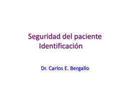 Identificación de Pacientes