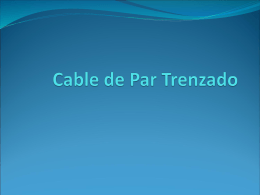 Cable de Par Trenzado