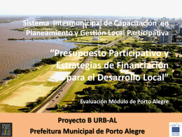 Evaluación Módulo de Porto Alegre
