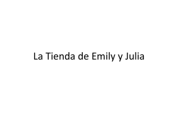 La Tienda de Emily y Julia