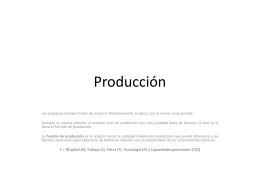 Eco y emp-Producción