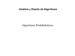 Algoritmo Probabilisticos