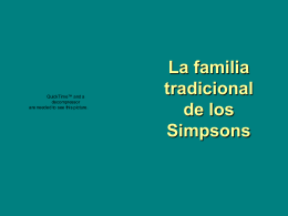 La familia Simpsons