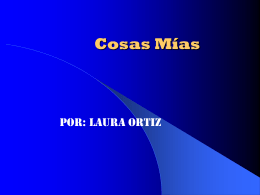 Cosas Mías - University of Illinois Extension