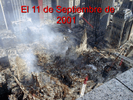 El 11 de Septiembre de 2001