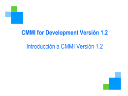 CMMI for Development Versión 1.2 - Nivel I