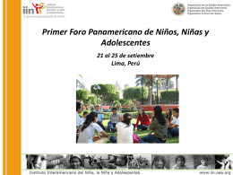 Instituto Interamericano del Niño, la Niña y Adolescentes