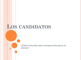 Los_candidatos_de_perfil - Programa de los Informes