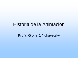 Historia de la Animación
