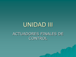 UNIDAD III final de control